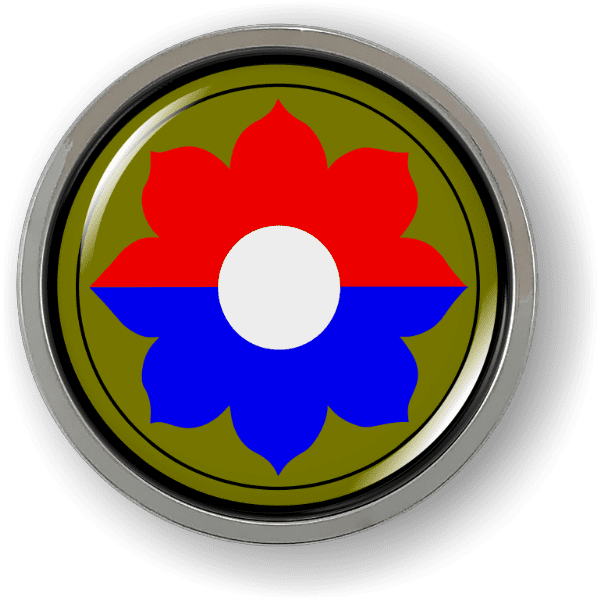 9th Infantry Division 3D Emblem